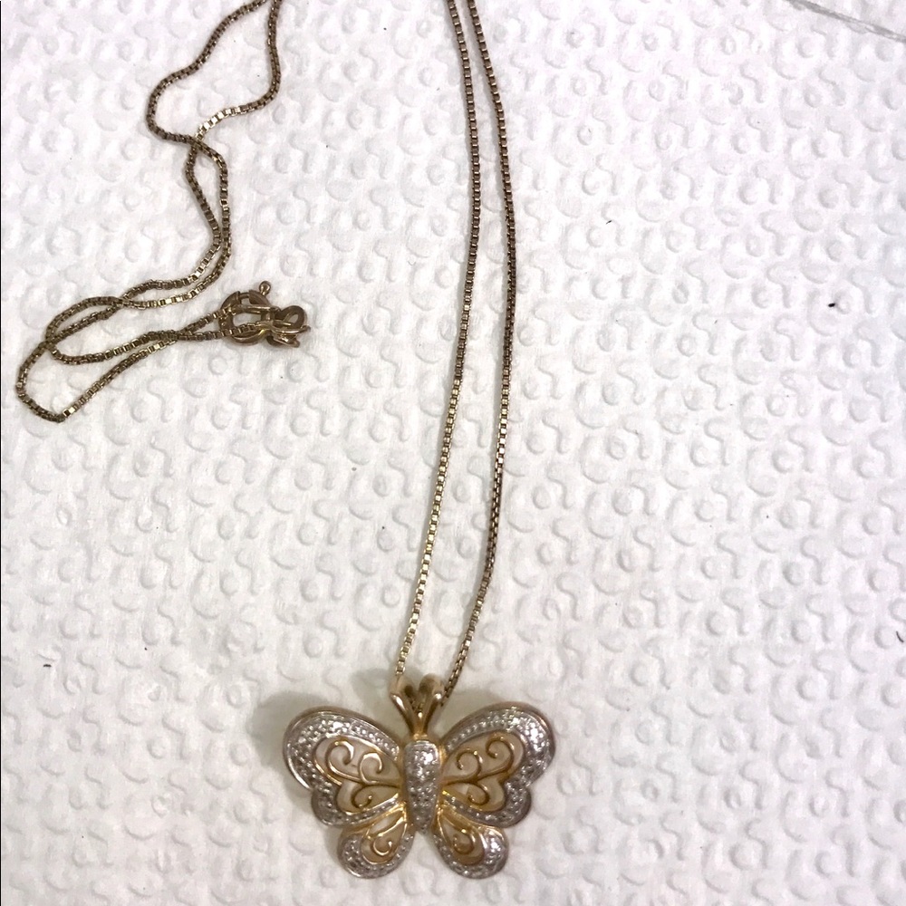 Butterfly necklace